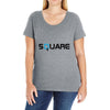 square Ladies Curvy T-Shirt
