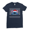 ugly stitch christmas Ladies Fitted T-Shirt