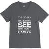 see without a camera V-Neck Tee