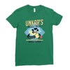 unkar's ration packs Ladies Fitted T-Shirt