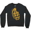 granate grenade waffe weapon krieg war pc game classic usa army Crewneck Sweatshirt