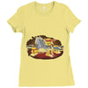 cheddar power Ladies Fitted T-Shirt