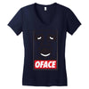 o face Women's V-Neck T-Shirt
