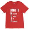 math mental abuse to humans V-Neck Tee