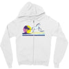 unicorn beach Zipper Hoodie