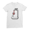 wine Ladies Fitted T-Shirt