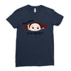 August Peeking Out Baby Boy in Spanish Ladies Fitted T-Shirt