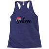 believe Racerback Tank