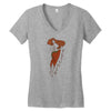 petunia Women's V-Neck T-Shirt