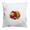 the real pooh Throw Pillow