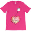 Mom and Baby are Connected to the Heart T-Shirt