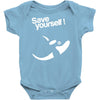 save yourself Baby Onesie