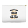 Super Cool Husband Of A Freaking Awesome Wife Accessory Pouches
