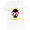 wellcome to the dork side Ladies Fitted T-Shirt