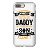 Super Cool Daddy Of A Freaking Awesome Son iPhone 8 Plus