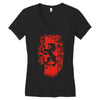 lion crest Women's V-Neck T-Shirt