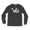 v8 motor sport sound drag race tuning hotrod route 66 turbo big Long Sleeve Shirts