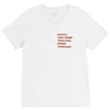 couple biker V-Neck Tee