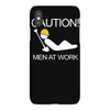 caution men at work iPhoneX Case