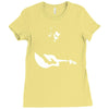 blur damon albarn indie rock music Ladies Fitted T-Shirt