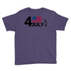 july 4 independence day Youth Tee