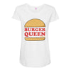 Burger Queen Veggie Maternity Scoop Neck T-shirt