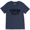 All I Care About Is Fishing And Like Maybe 3 People And Beer V-Neck Tee