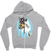 frozen banana Zipper Hoodie