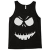 evil scary pumpkin face Tank Top