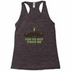 mustache pinch Racerback Tank