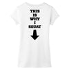 This Is Why I Squat Women's V-Neck T-Shirt