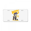 wat skateboard License Plate