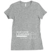 baby now loading funny ladies Ladies Fitted T-Shirt