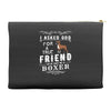 true friend (boxer) Accessory Pouches