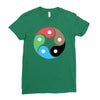 zentao symbol as evolution of the tao (yin yang) Ladies Fitted T-Shirt