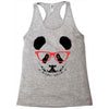cool panda Racerback Tank