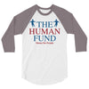 The Human Fund Money For People 3/4 Sleeve Shirt