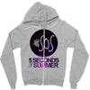 galaxy sos Zipper Hoodie