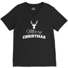 buck merry christmas V-Neck Tee
