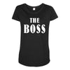 The Boss - The Real Boss Maternity Scoop Neck T-shirt
