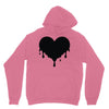 dripping heart melting heart Unisex Hoodie