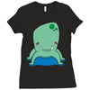 monster shirt 1 comp Ladies Fitted T-Shirt