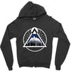 Mountain Triangle Zipper Hoodie
