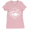 camp mode on Ladies Fitted T-Shirt