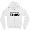 softball rocks Zipper Hoodie