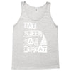 eat sleep sail repeat Tank Top