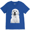pocket puppy V-Neck Tee