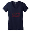 gaming doesn't make me violent Women's V-Neck T-Shirt