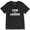Dad The Man The Myth The Legend - Son Of A Legend Family Matching V-Neck Tee