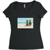 Vacay Mode Women's Triblend Scoop T-shirt